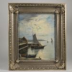 1714 4165 Oljemålning